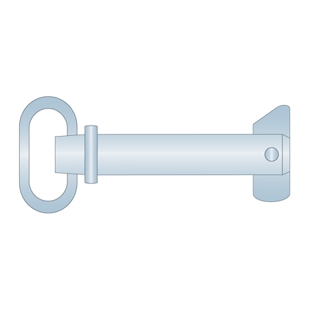 Hitch Pin Swivel Lock 3/4 X 6 ZC